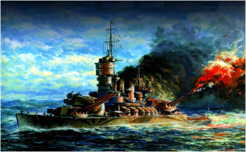 Vittorio Veneto итальянский линкор