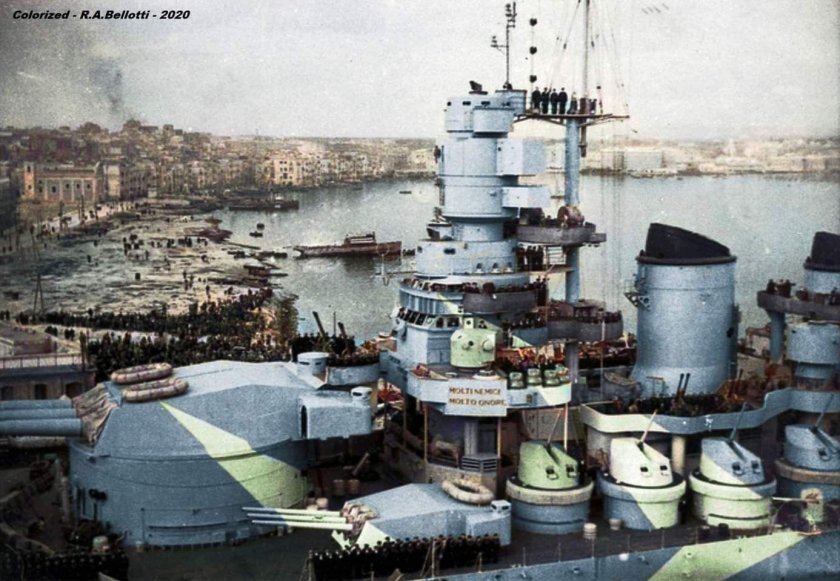 Итальянский линкор Литторио (Littorio)