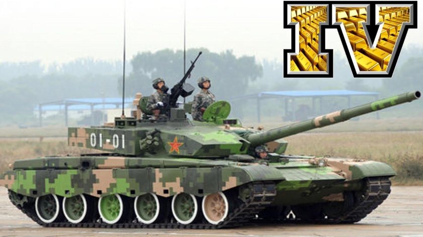 Китайский танк ZTZ 99a