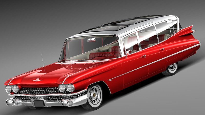 Cadillac Fleetwood 1959 Hearse