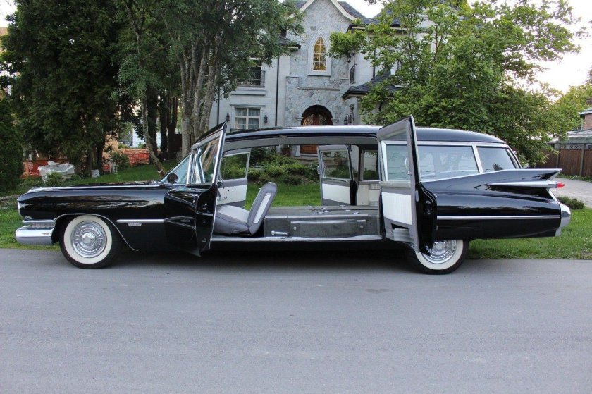 Cadillac Fleetwood 1959 катафалк