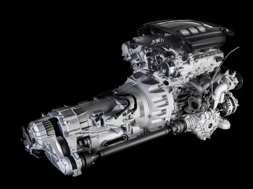 Мотор Бугатти Вейрон w16