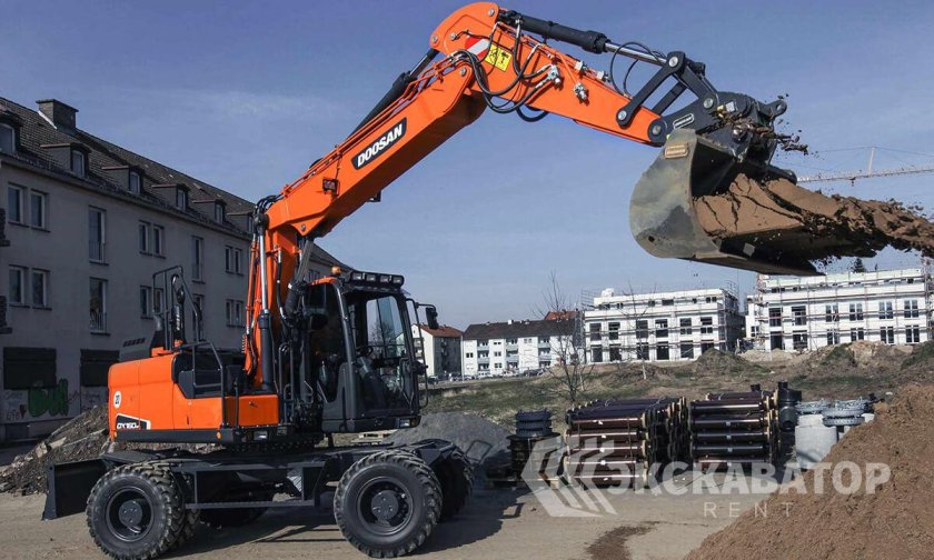 Экскаватор Doosan dx160w