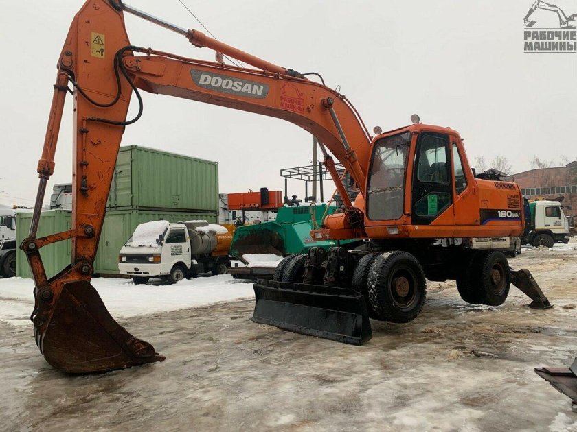 Экскаватор Doosan Solar 180w-v