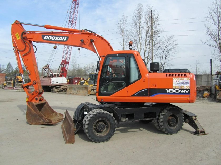 Экскаватор Doosan Solar 180w-v