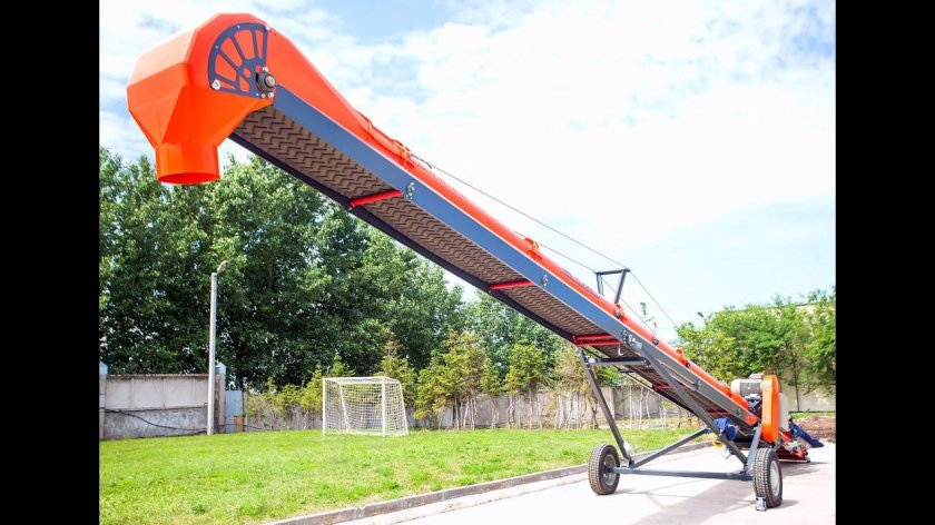 Транспортер ленточный трубчатый с электроприводом ТЛТ-3514-Э