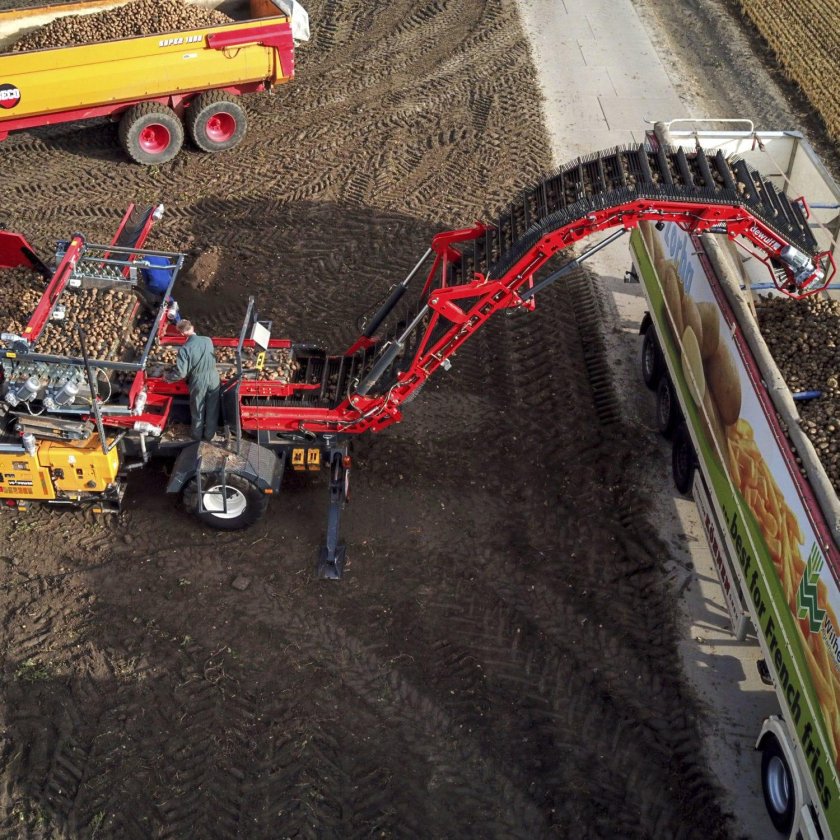 Картофелеуборочный комбайн Dewulf