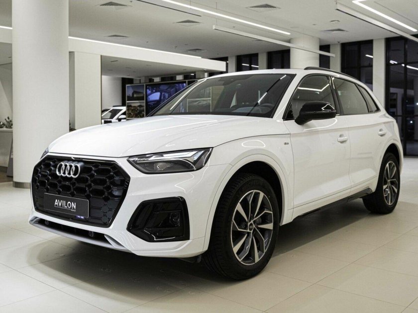 Audi q5 l 2.0 40 TFSI S Tronic quattro (190 л.с.) Luxury Dynamic белый