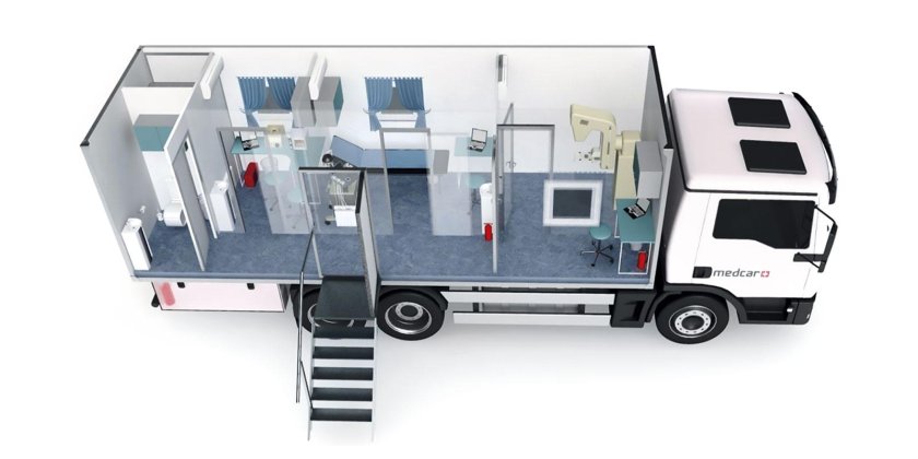 Передвижной маммографический комплекс