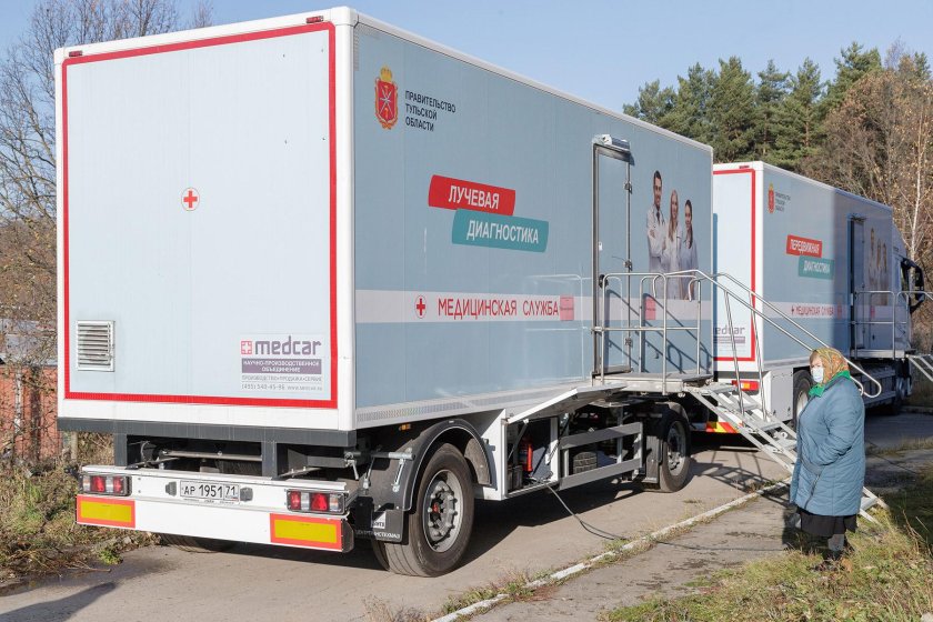 Передвижной мобильный медицинский комплекс