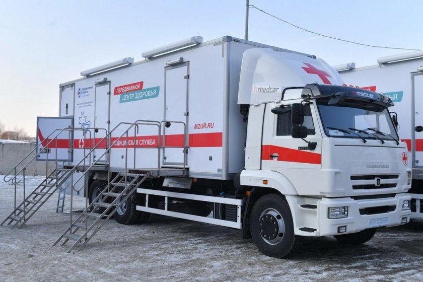 КАМАЗ передвижной МЕДКОМПЛЕКС