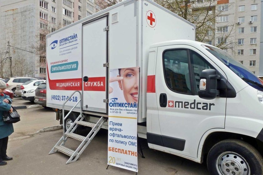 Мобильный офтальмологический комплекс