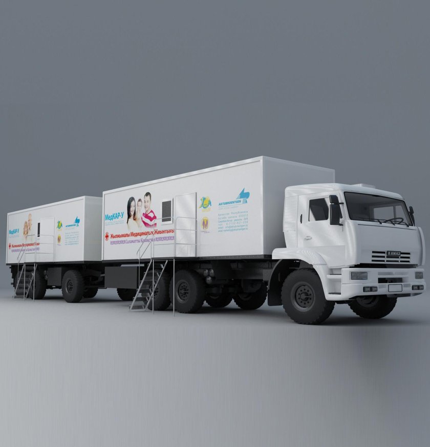 Передвижной медицинский комплекс пациент