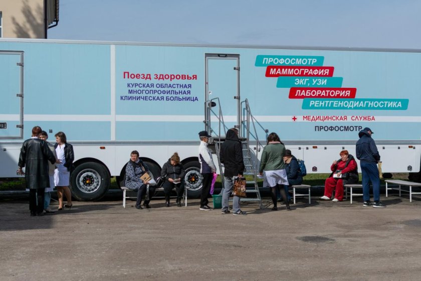 Поезд здоровья Курск