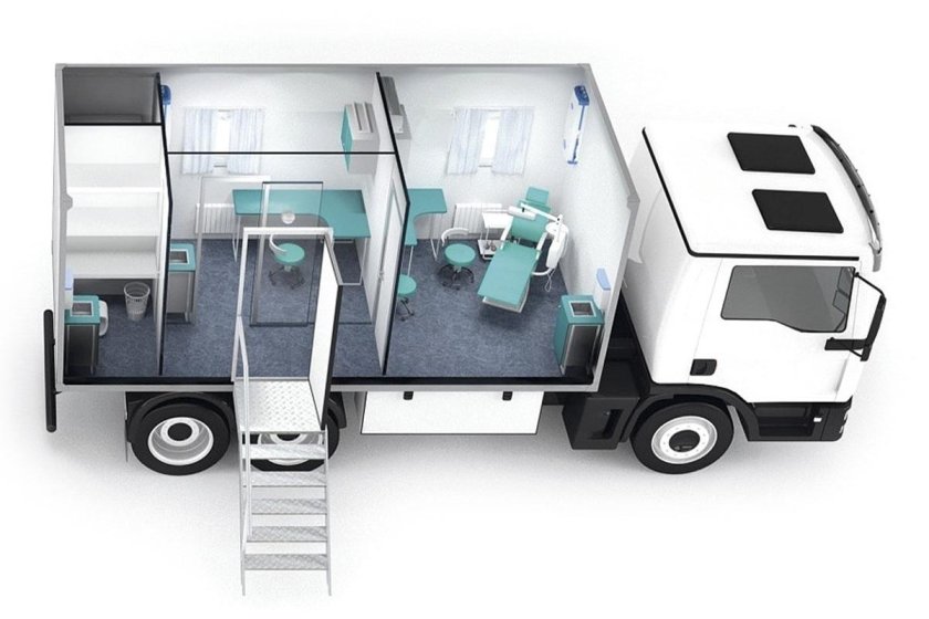 Передвижной стоматологический кабинет КСП-200