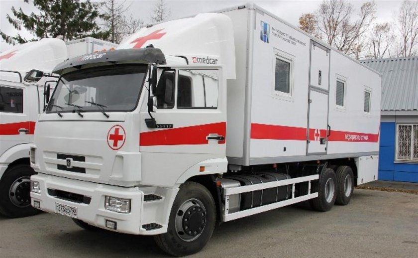 КАМАЗ-5410 передвижной мобильный госпиталь