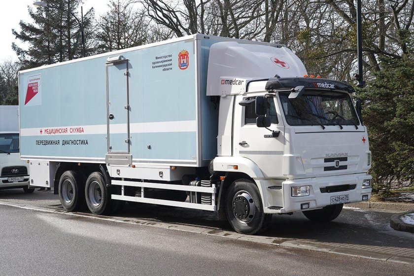 КАМАЗ передвижной медицинский комплекс