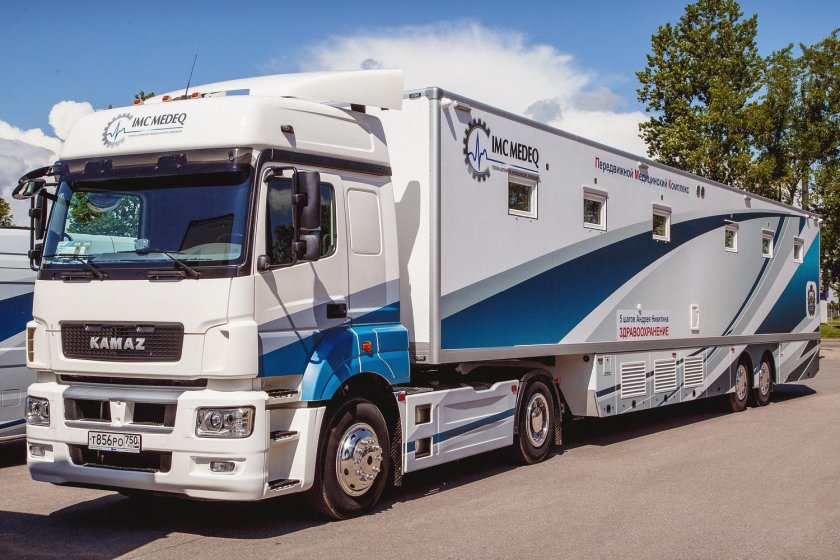 КАМАЗ 5490 передвижной медицинский комплекс