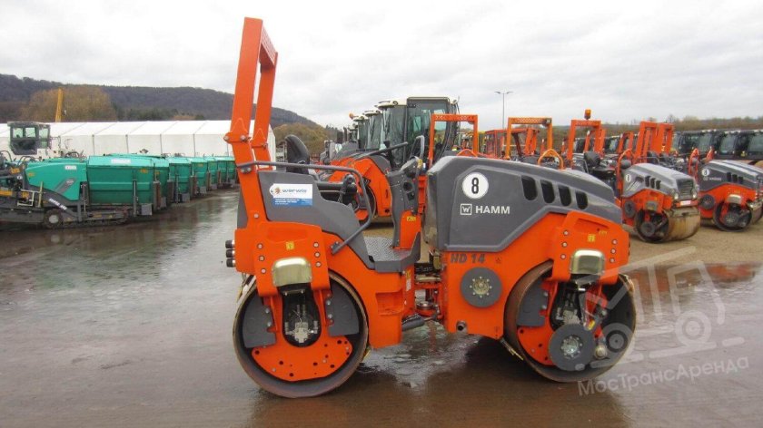 Каток Hamm HD 14