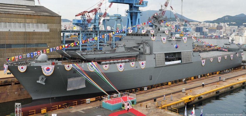 ВМС Южной Кореи корабли