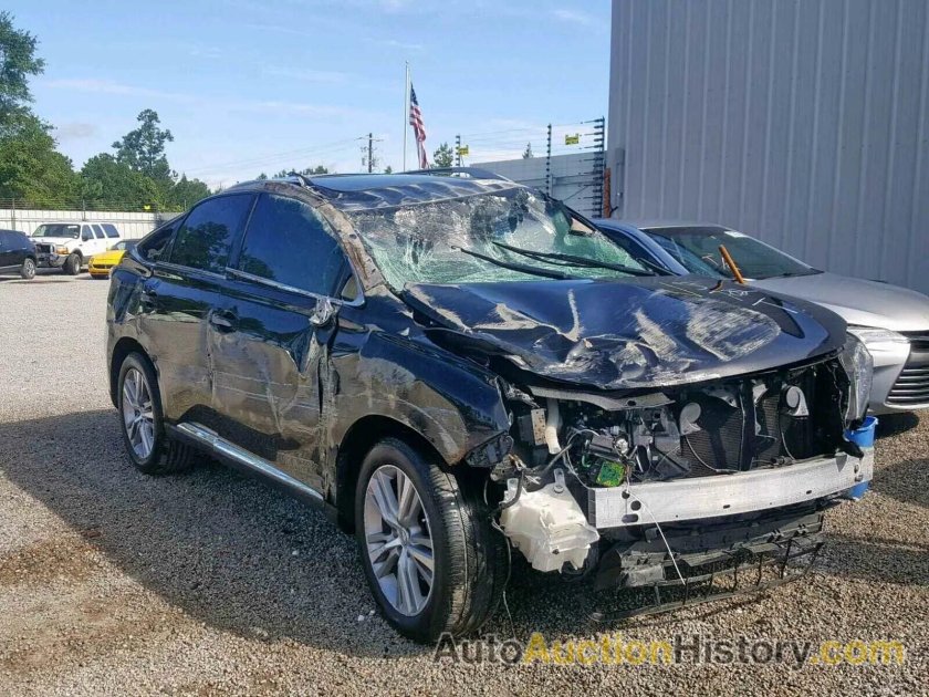 Разбитый Лексус 350