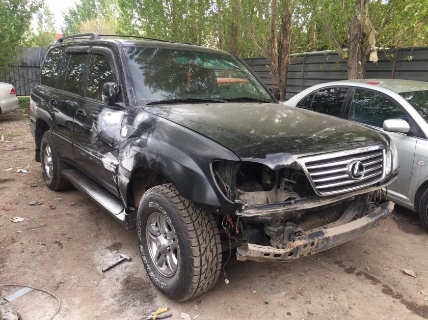 Лексус gx470 аварии