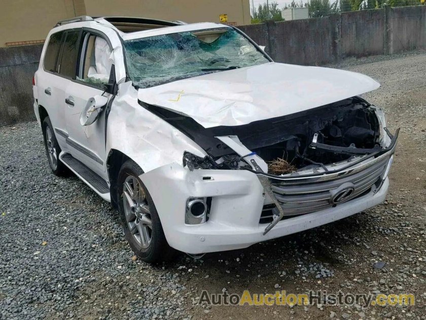 Битый Лексус 570