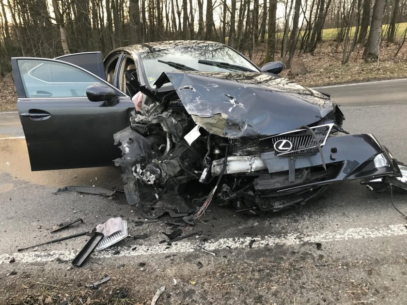 Авария Лексус ИС 250