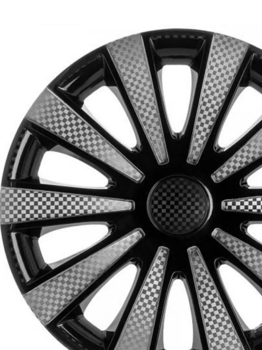 Колпаки r-15 GMK Red Black (2 шт) Star