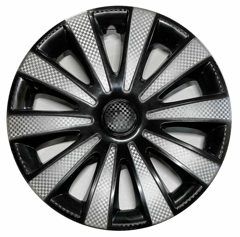 Колпаки r14 карат super Black Star 4шт карбон