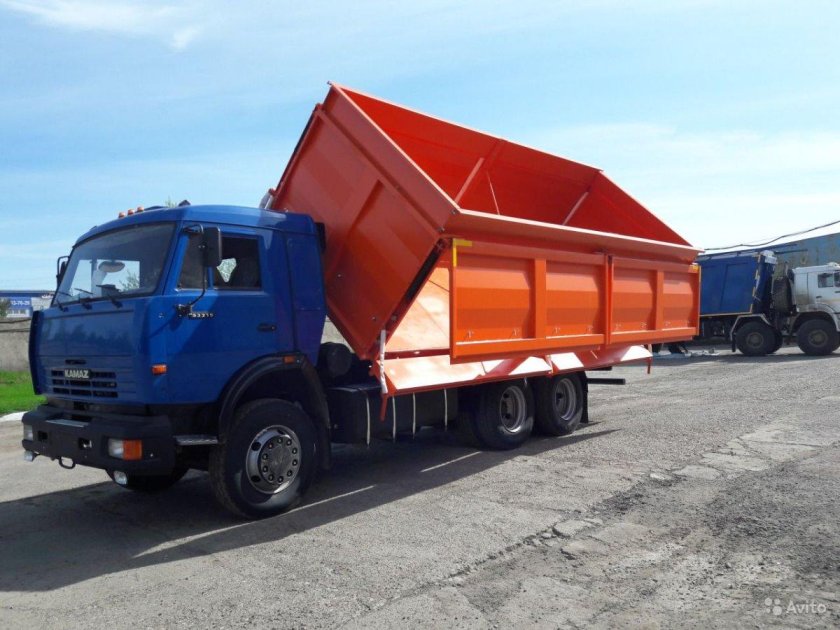 КАМАЗ 65115 зерновоз