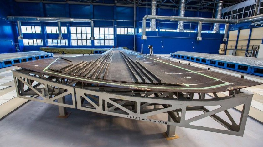 Кессон крыла МС-21