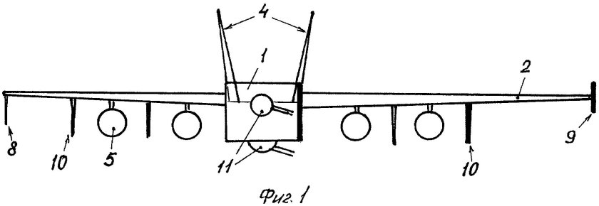 Консоль крыла самолета