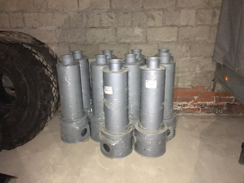 Глушитель КАМАЗ 6520