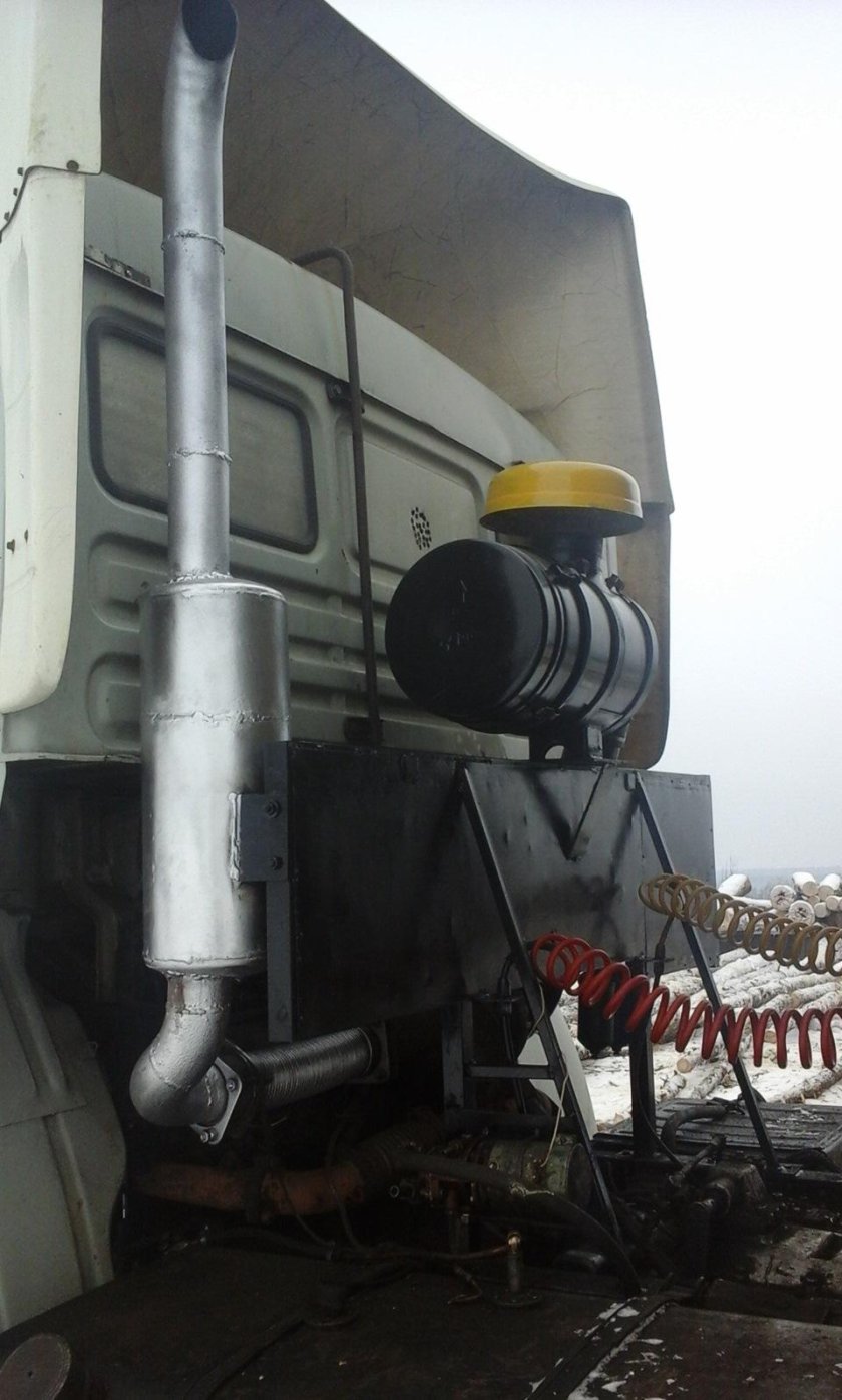 ЯМЗ 238 верхний выхлоп