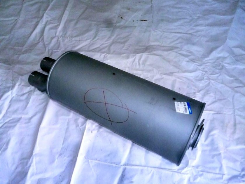 Глушитель КАМАЗ 6520-1201010