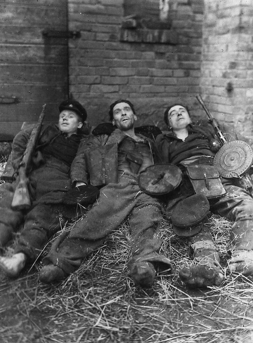 Лесные братья в Прибалтике война