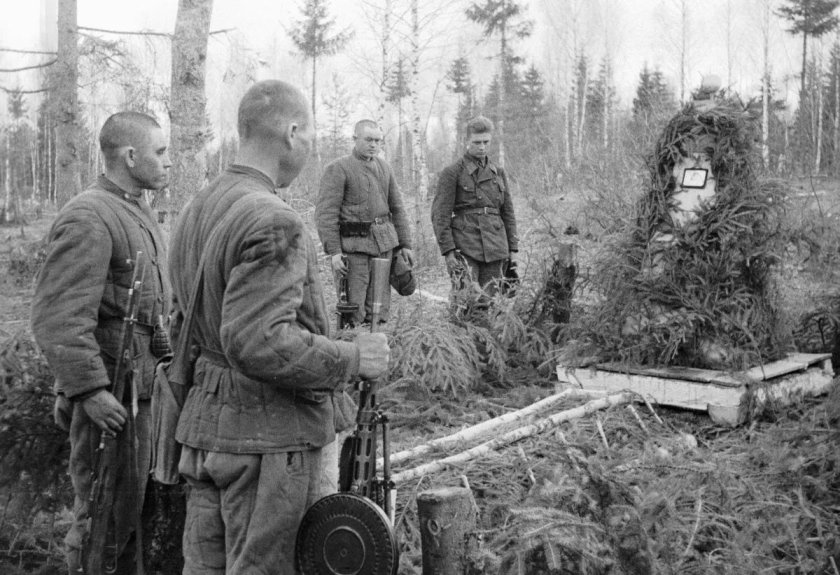 Могилы погибших солдат 1941-1945
