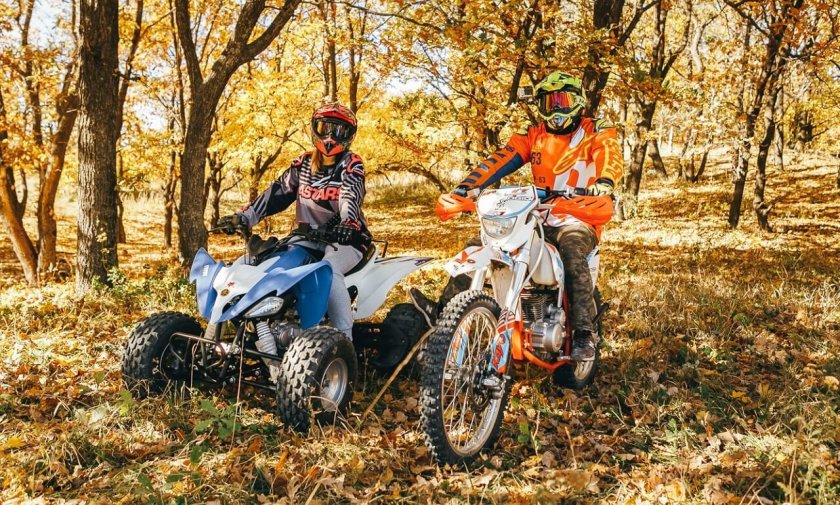 Питбайки и квадроциклы