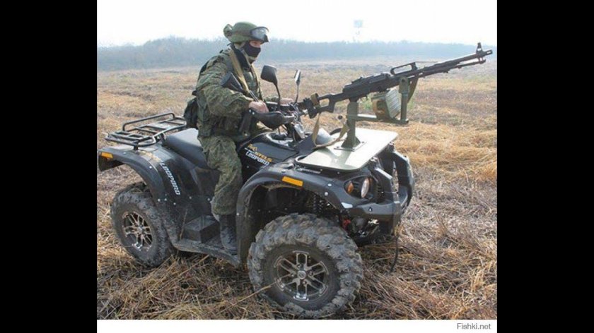 Квадроцикл стелс военный