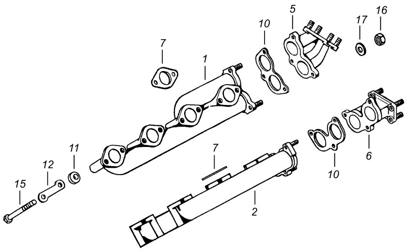 Коллектор выпускной КАМАЗ 740-1008020