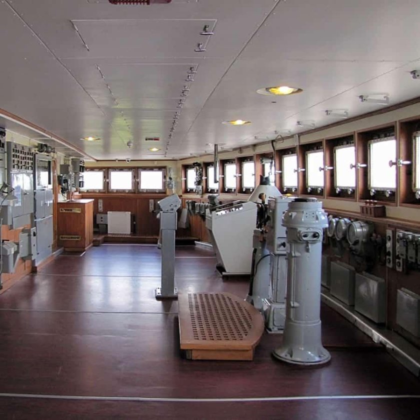 Ледокол Красин машинное отделение