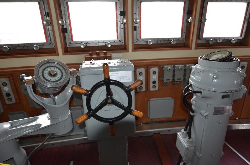 Рулевая рубка ледокол Красин