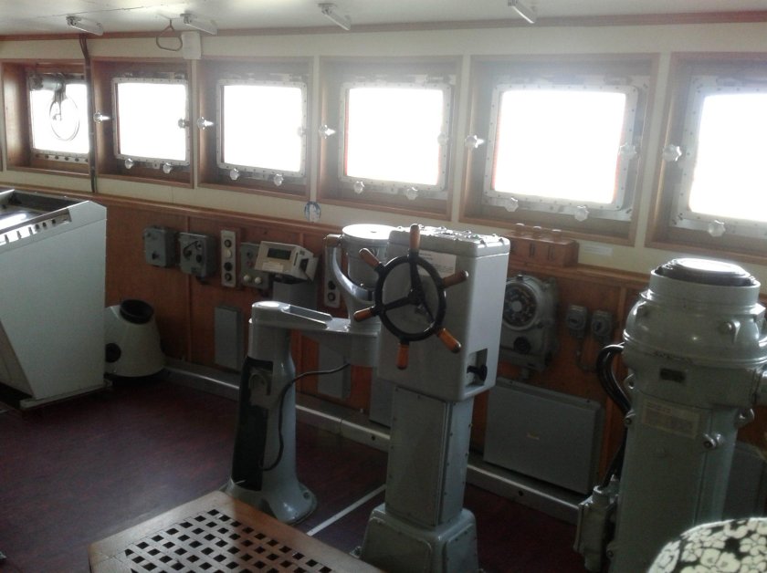 Рулевая рубка ледокол Красин