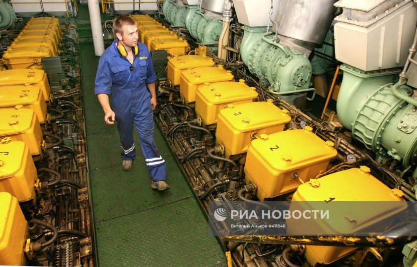 Леонид Красин машинное отделение