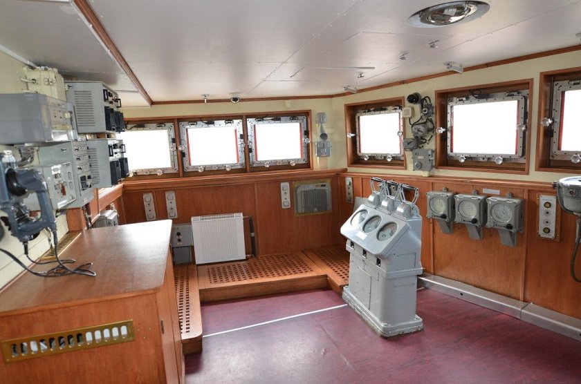Рулевая рубка ледокол Красин