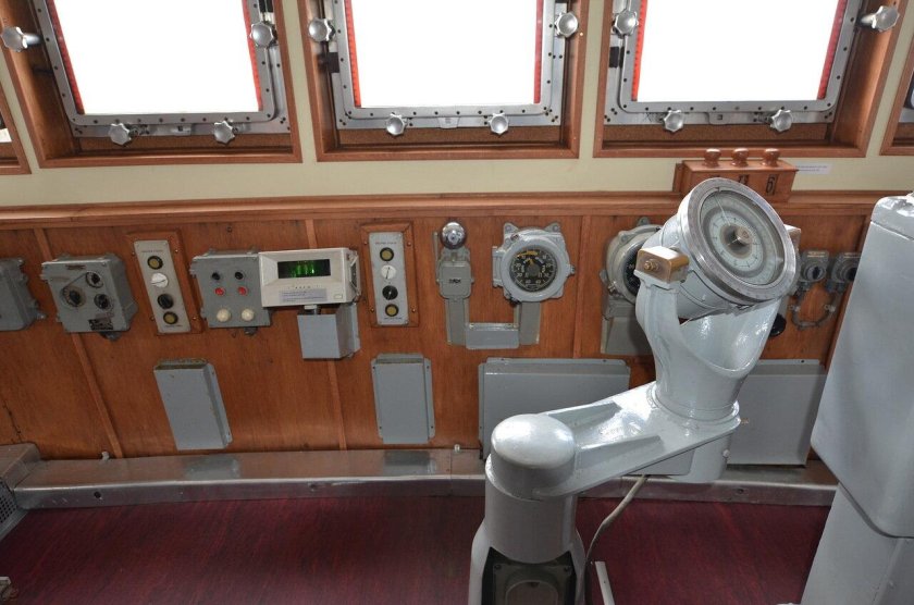 Ледокол Красин 1916 Капитанский мостик