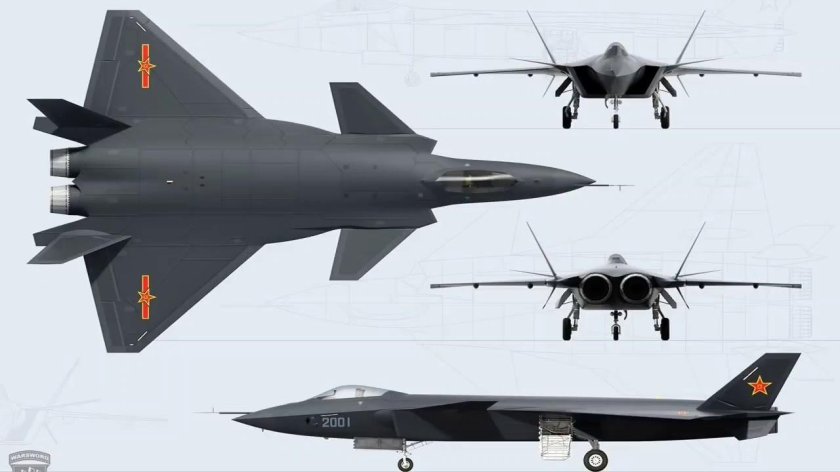 J-20 истребитель пятого поколения