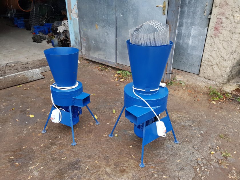 Измельчитель сена для гранулятора