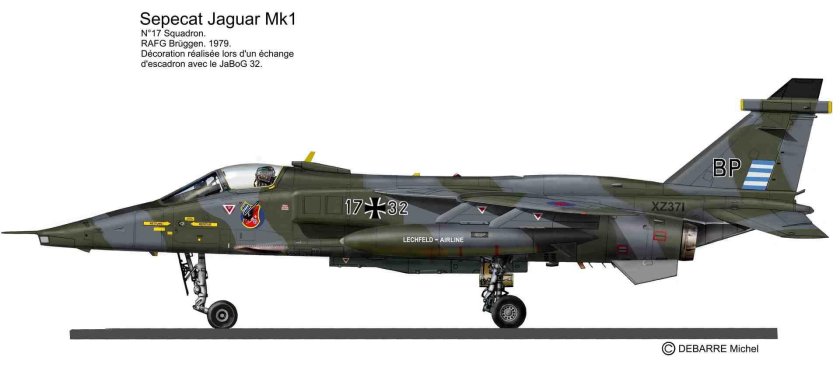 Истребитель бомбардировщик Ягуар